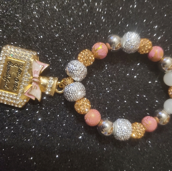 YOU ARE BEAUTIFUL CHARM BRACELET. PERFECT FOR A MOTHER'S DAY GIFT. ONE-OF-A-KIND - Picture 5 of 15